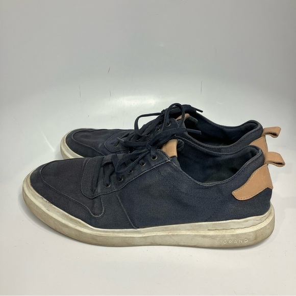 Cole Haan zero grand 360 blue canvas sneakers size 12 - Picture 3 of 8
